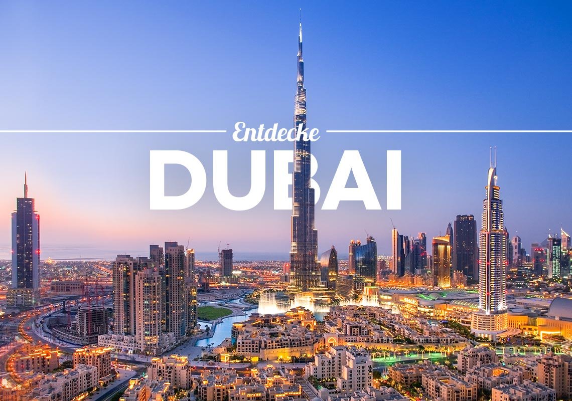 Dubai Skyline and Burj Khalifa